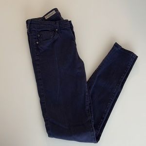AG Adriano Goldschmied “The Absolute Legging Extreme Skinny” Size 27R Blue